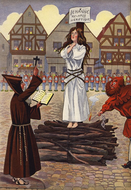 危機に瀕しているJoan Of Arc 作： オンフレ・ド・ブレヴィルの仕事