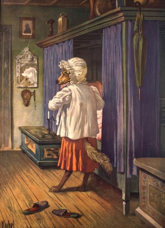 Otto_Kubel_-_Rotkaeppchen_-_(