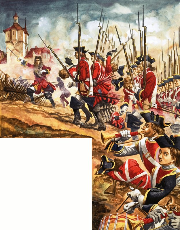 英国の素晴らしい物語：ブレナムの有名な戦い 作： ピータージャクソン