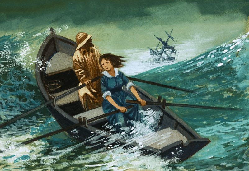 Women of Courage：手漕ぎボートの救助。グレースダーリン 作： ピータージャクソン