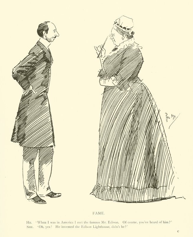 フィル・メイの漫画（1890年代）（リトグラフ 作： フィル・メイ