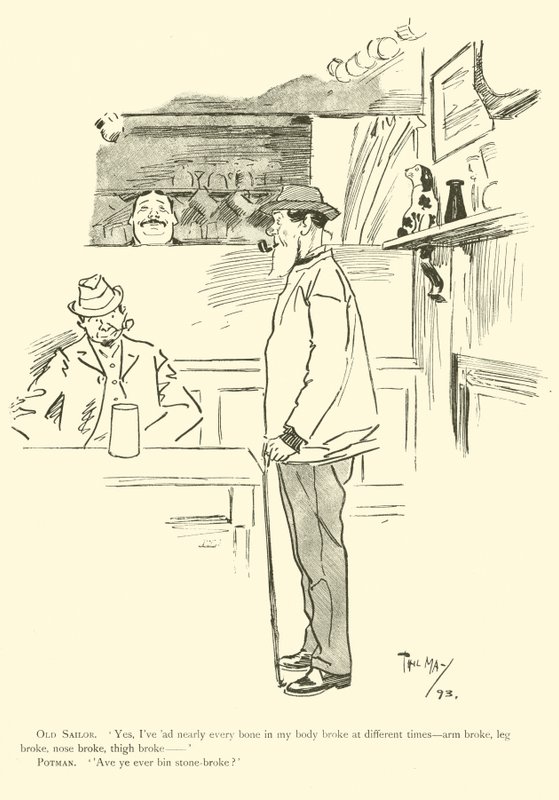 フィル・メイの漫画（1890年代）（リトグラフ 作： フィル・メイ