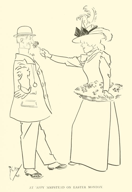 フィル・メイの漫画（1890年代）（リトグラフ 作： フィル・メイ