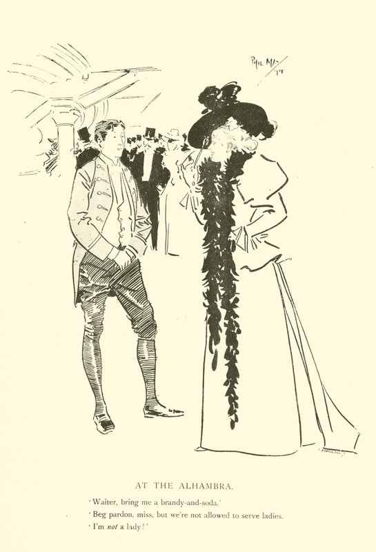 フィル・メイの漫画（1890年代）（リトグラフ 作： フィル・メイ