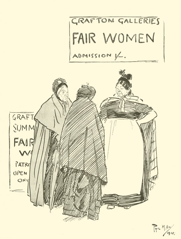 フィル・メイの漫画（1890年代）（リトグラフ 作： フィル・メイ