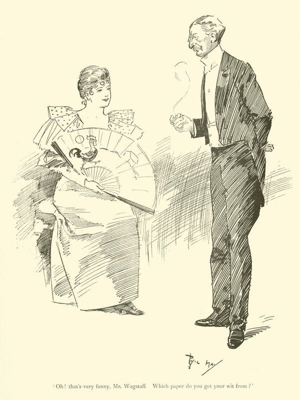 フィル・メイの漫画（1890年代）（リトグラフ 作： フィル・メイ