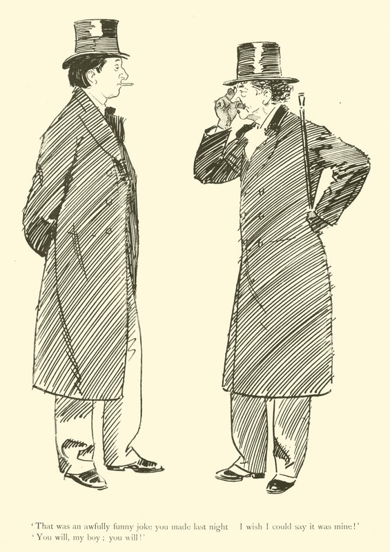 フィル・メイの漫画（1890年代）（リトグラフ 作： フィル・メイ