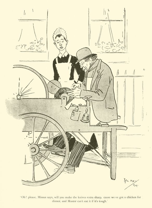 フィル・メイの漫画（1890年代）（リトグラフ 作： フィル・メイ