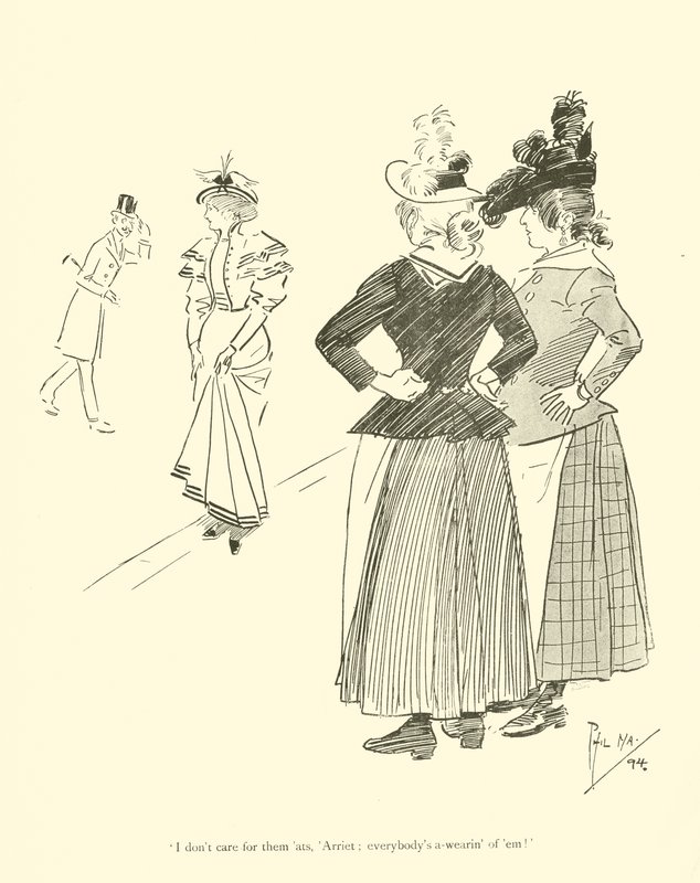 フィル・メイの漫画（1890年代）（リトグラフ 作： フィル・メイ