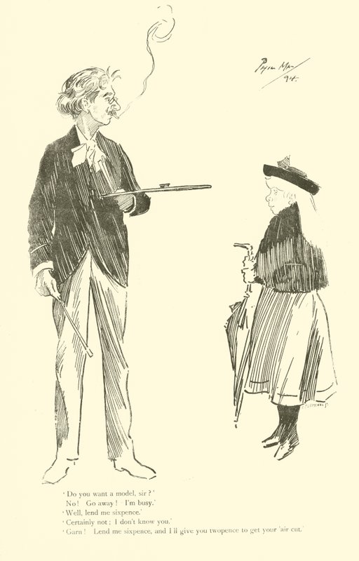 フィル・メイの漫画（1890年代）（リトグラフ 作： フィル・メイ