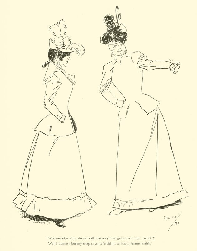 フィル・メイの漫画（1890年代）（リトグラフ 作： フィル・メイ