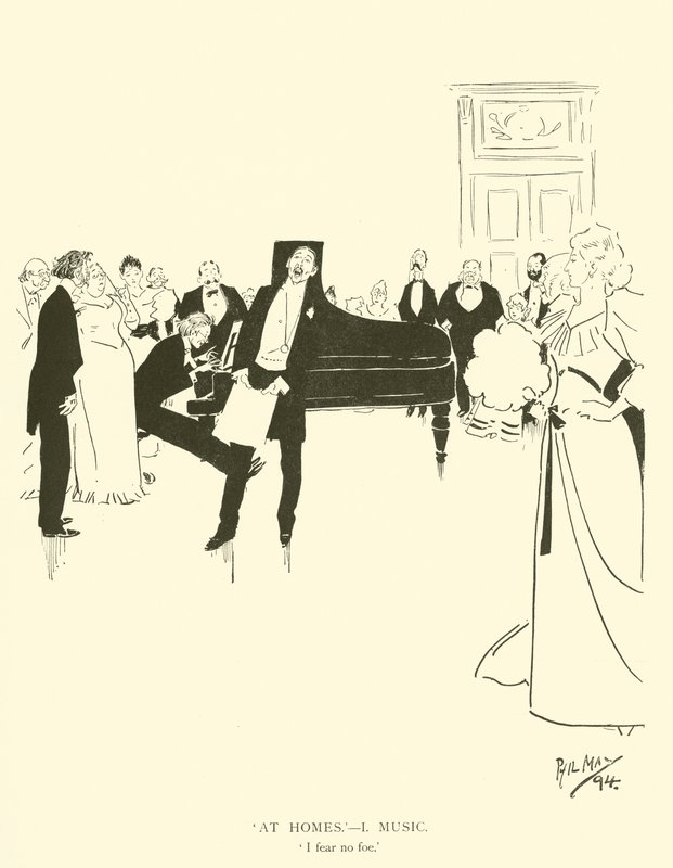 フィル・メイの漫画（1890年代）（リトグラフ 作： フィル・メイ