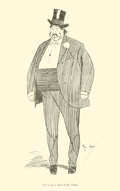 フィル・メイの漫画（1890年代）（リトグラフ 作： フィル・メイ