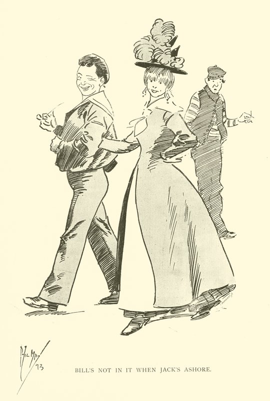 フィル・メイの漫画（1890年代）（リトグラフ 作： フィル・メイ