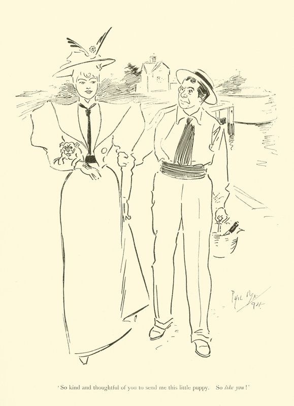フィル・メイの漫画（1890年代）（リトグラフ 作： フィル・メイ