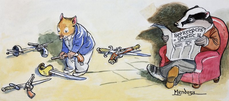 柳に風 作： フィリップ・メンドーサ