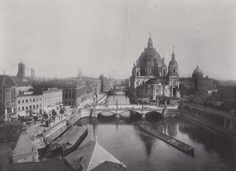An Der Spree (モノクロ写真) 作： 写真家ドイツ語
