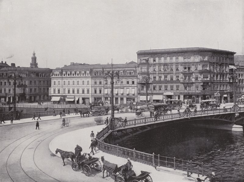 ワイデンダンマー橋（白黒写真 作： 写真家ドイツ語