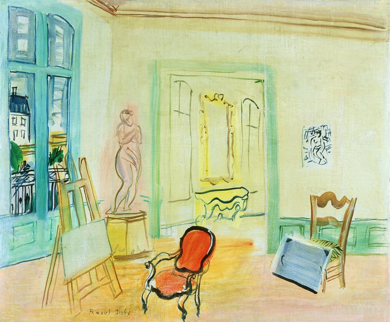 Raoul_Dufy_-_The_Studio_-_(