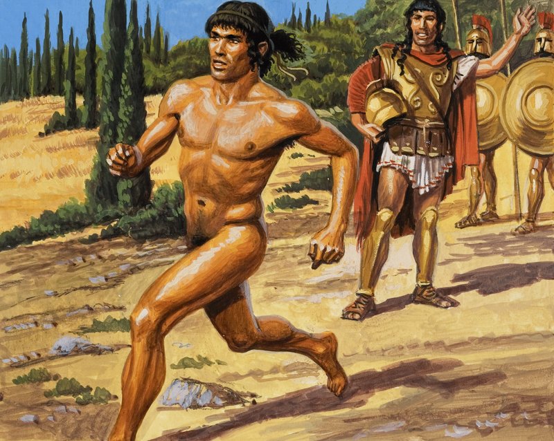ギリシャのランナー 作： ロジャー・ペイン
