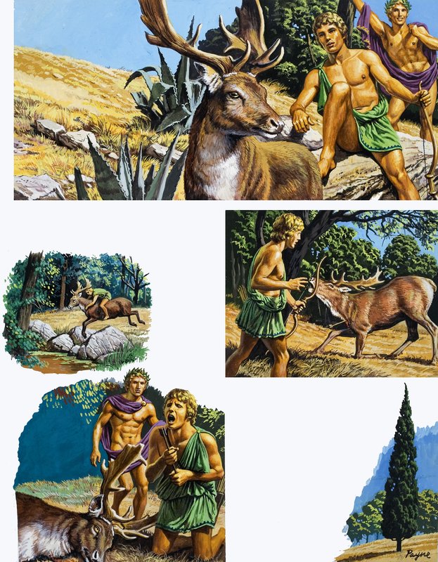 古代ギリシャの伝説悲しみの木 作： ロジャー・ペイン