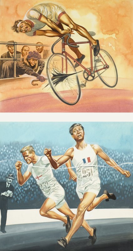 スポーツ選手 作： ロン・エンブルトン