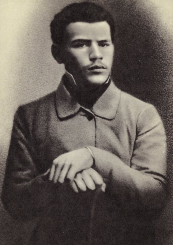 LNトルストイ、モスクワ、1851年 作： ロシアの写真家