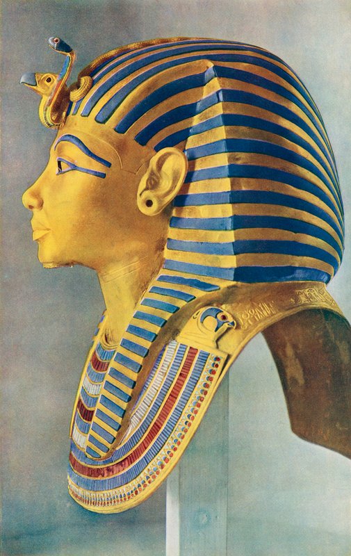 エジプト　ツタンカーメン　肖像画 School_Egyptian_-
