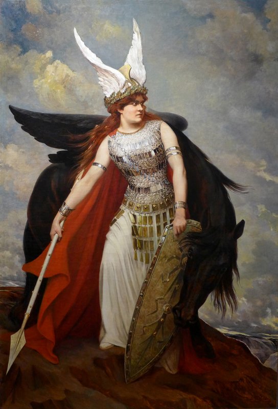 ジョルリーバレスキュル 作者　油絵 Servais-Joseph_Detilleux_-