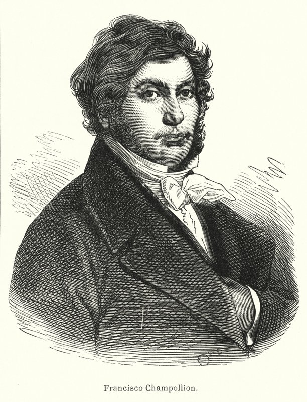 Jean-Francois Ibos ジャン フランソワ・イボス　 シリアルあり ジャン＝フランソワ・シャンポリオン（フランスの学者、言語学者、古代