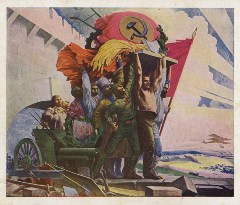 1920年代のソビエト共和国 作： ステパン・ミハイロヴィチ・カルポフ