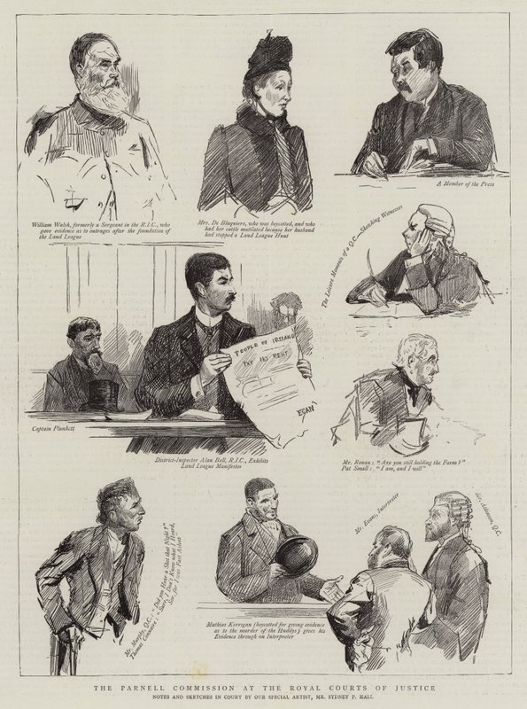 王立裁判所のパーネル委員会 作： シドニープライアホール