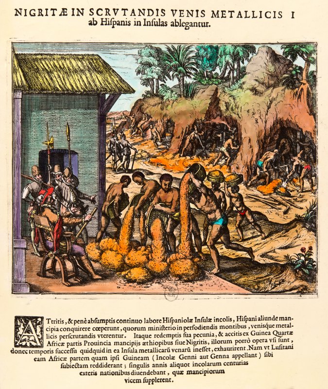 炭鉱作業で砂まみれのダンディおじさん 鋳鉄 オブジェ アメリカ雑貨 ビンテージ Theodore_de_Bry_-