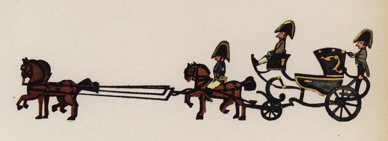 ウォルター・トリアーが描いた古いおもちゃ（カラーリトグラフ） 作： ウォルター・トリアー