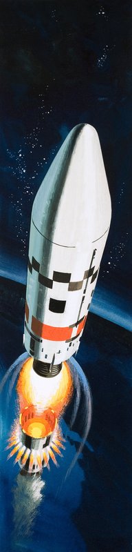 宇宙ロケット 作： ウィルフ (20 世紀) ハーディ