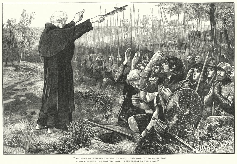 The Battle Of Bannockburn (彫刻) 作： ウィリアム（後）小