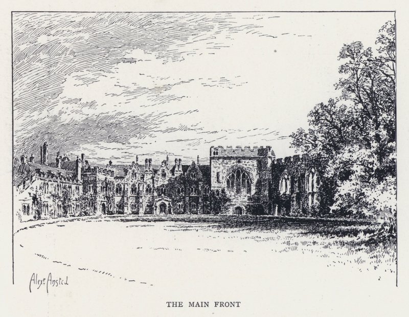 The Main Front (e.g. engraving) 作： ウィリアムアレクサンダーアンステッド