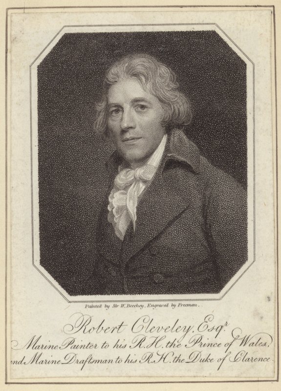 Robert Cleveleyの肖像 作： ウィリアム・ビーチー