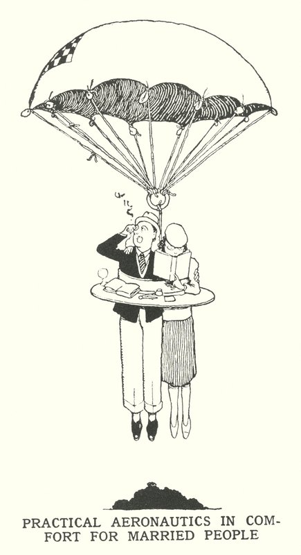 既婚者のための快適で実用的な航空技術（リソグラフ 作： ウィリアムヒースロビンソン
