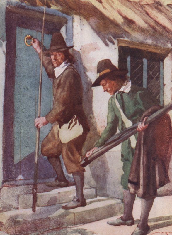 Izaak Walton による The Compleat Angler のイラスト (カラー リソ) 作： ウィリアム・リー・ハンキー