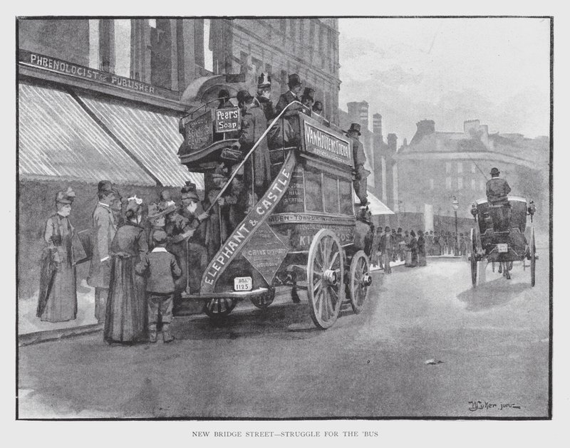 New Bridge Street, Struggle for the 