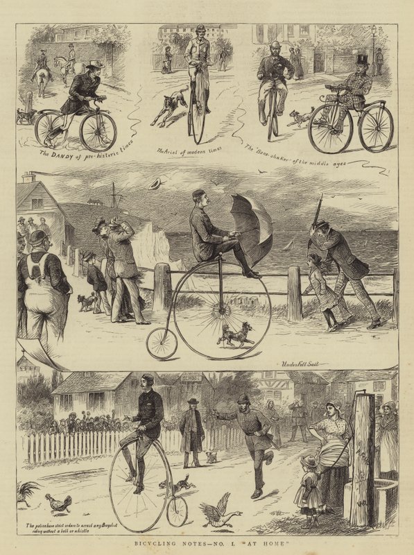 自転車メモ、いいえ、自宅 作： ウィリアム・ラルストン