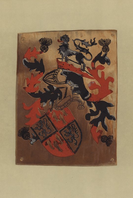 ヘンリーパーシー卿、パーシー卿、ポイニング卿、ノーサンバーランド伯爵、1474-1489年（クロモリト） 作： ウィリアム・セント・ジョン・ホープ