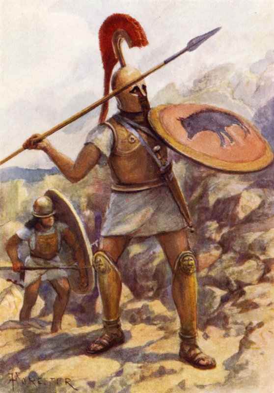 Servius Tullius軍の重装歩兵 作： アメディー・フォレスターの後