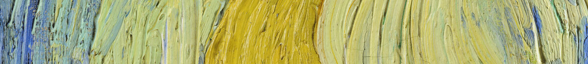 星月夜 (Vincent van Gogh), Detail: Leuchtender Mond