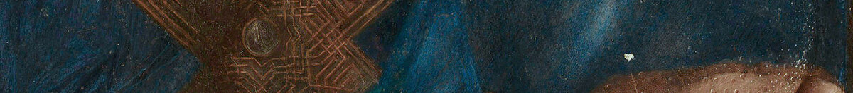 サルバトール・ムンディ (Leonardo da Vinci), Detail: Hand mit Kristallkugel