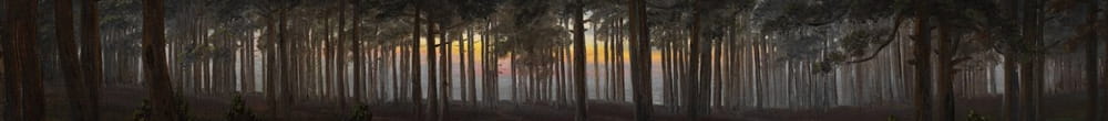 時刻：1821-1822夜 (Caspar David Friedrich)