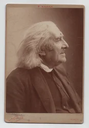 フランツ・リスト（1811-1886）（1886年、写真）