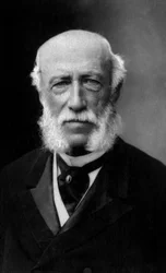 ジョルジュ・アンリ・ミュンスター伯爵、1860-1880年頃（モノクロ写真）