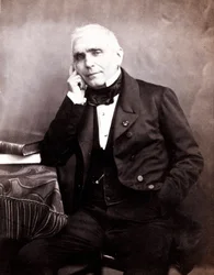 ナダール、ガスパール・フェリックス（1820-1910）による「ユージン・スクライブ（1791-1861）の肖像」。